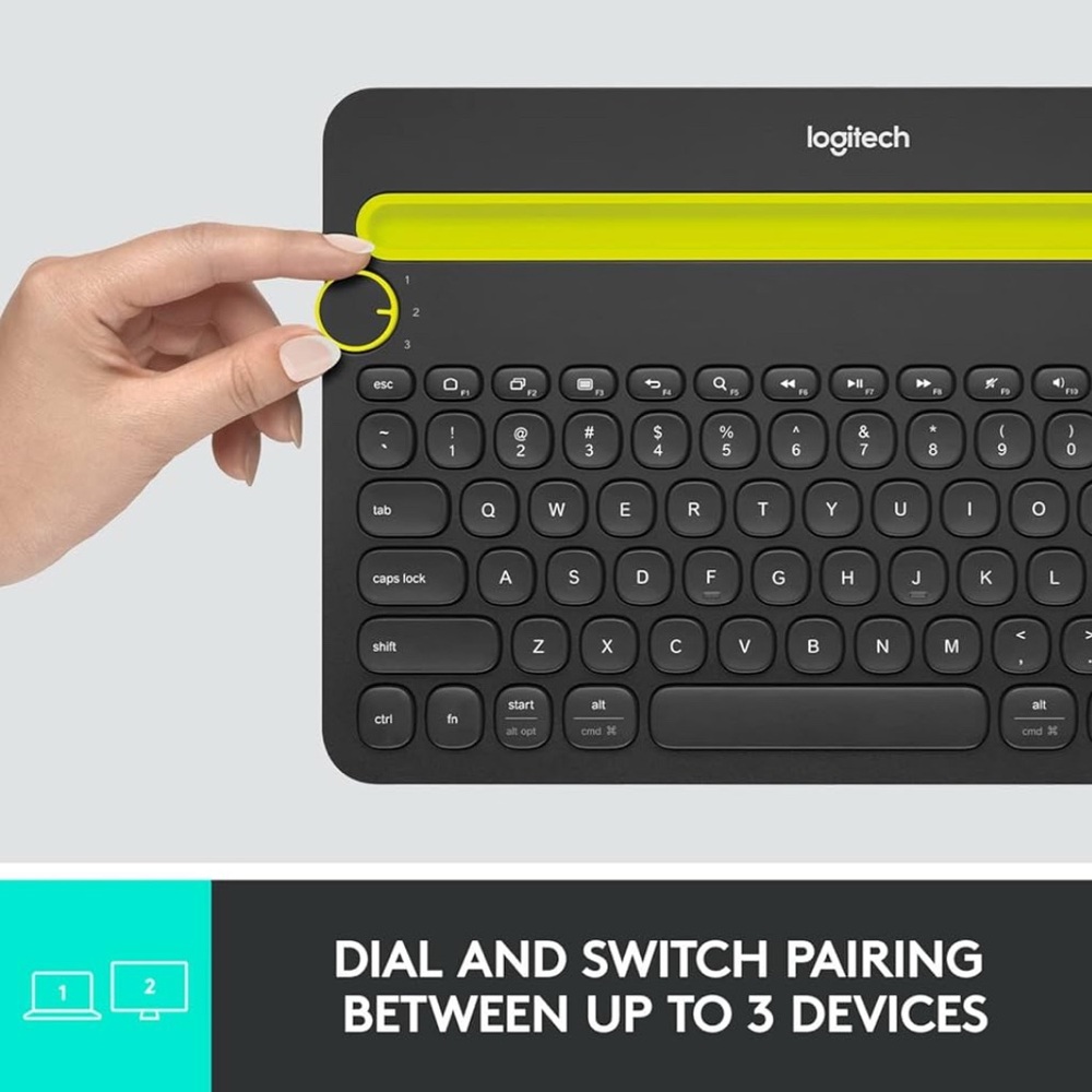 Logitech Bluetooth Multi-Device Keyboard K480 - Picture 5 of 6